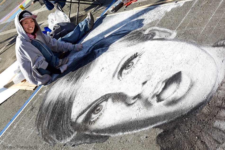 Twiggy In Chalk