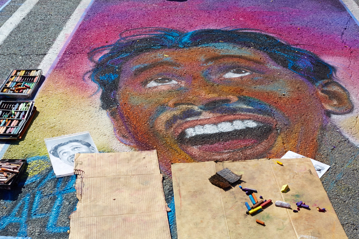 The Making Of Chalk Art