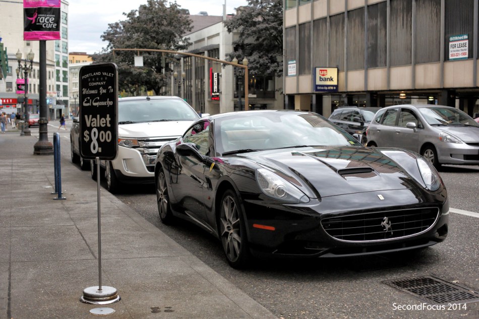 Valet Parking Ferrari