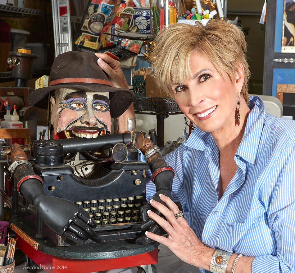 Artist Lauretta Lowell