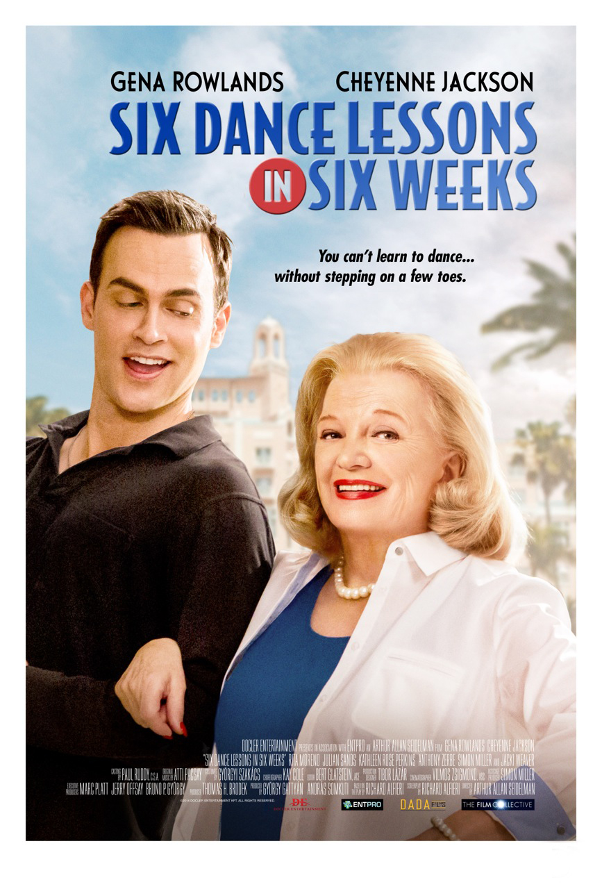 The movie poster for "Six Dance Lessons In Six Weeks"