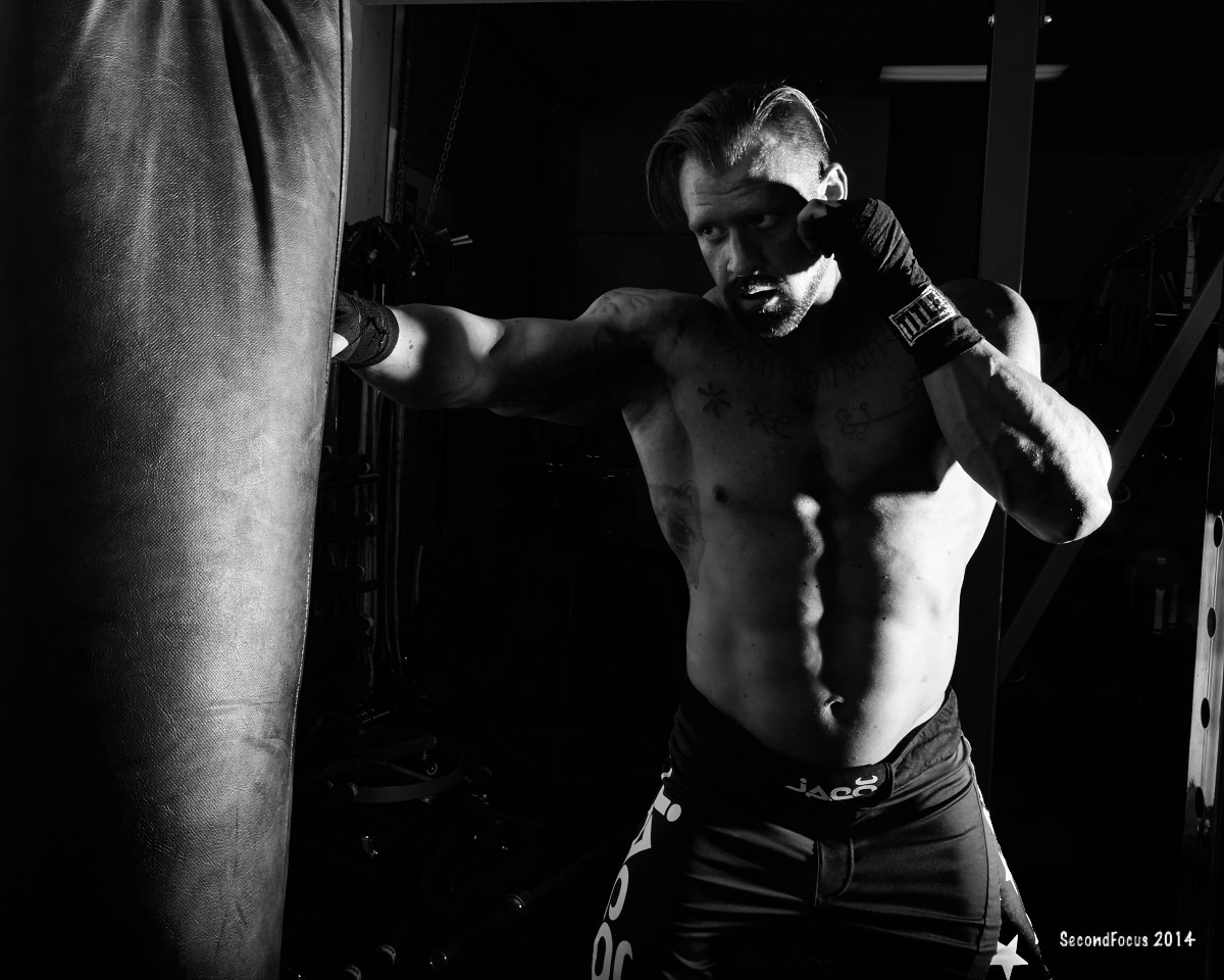 Working The Heavy Bag