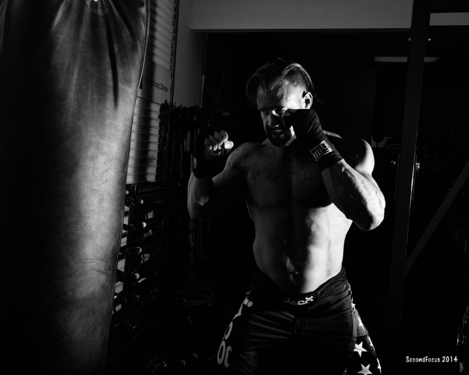 Working The Heavy Bag