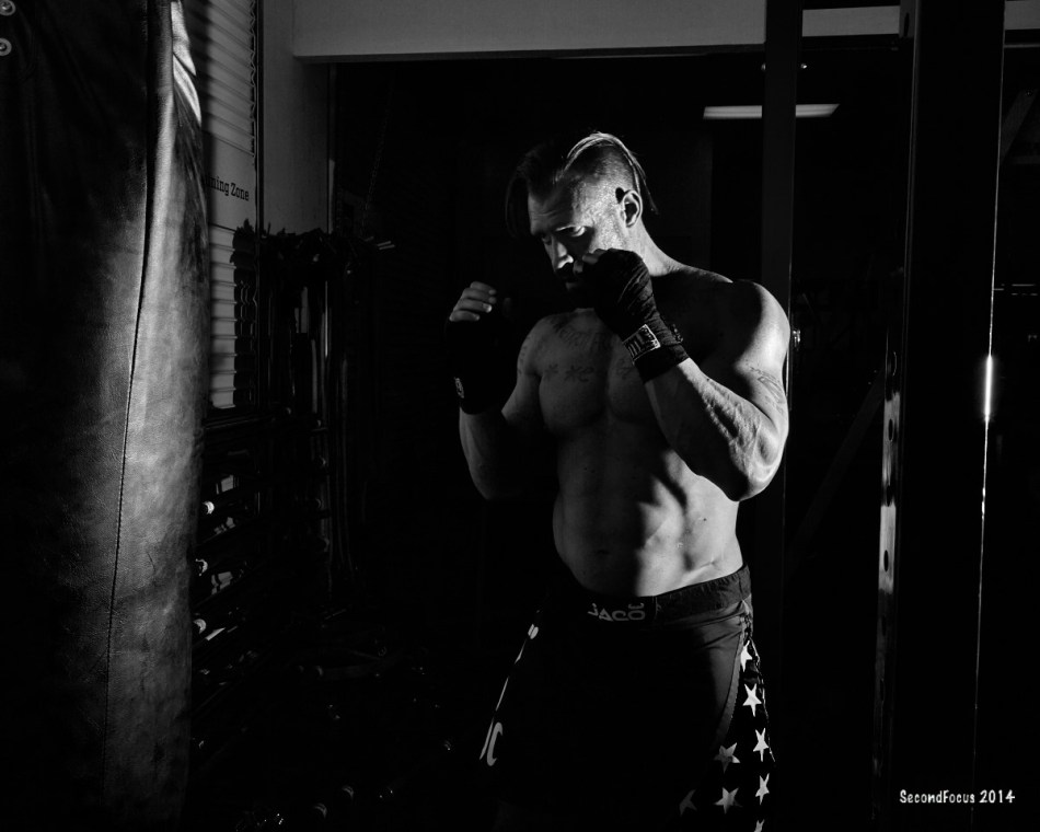 Working The Heavy Bag