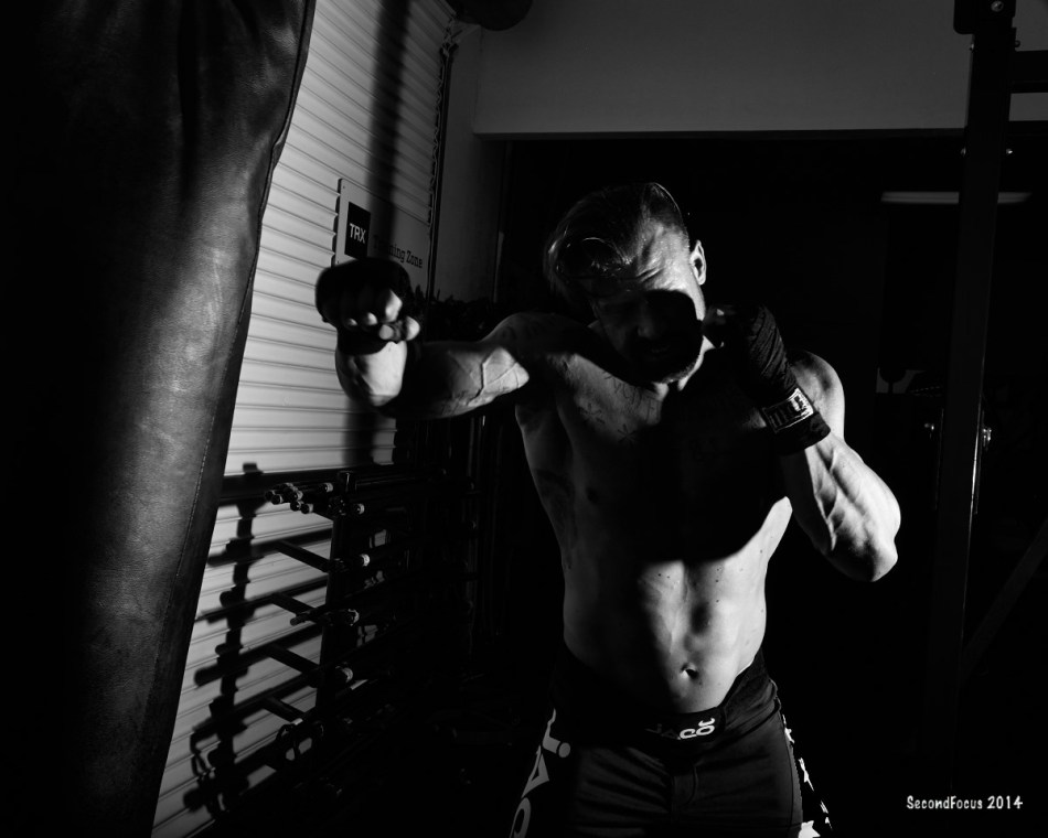 Working The Heavy Bag