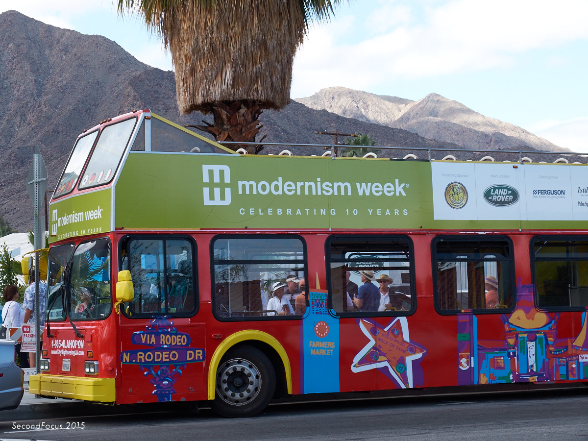 Modernism Week Tour Bus