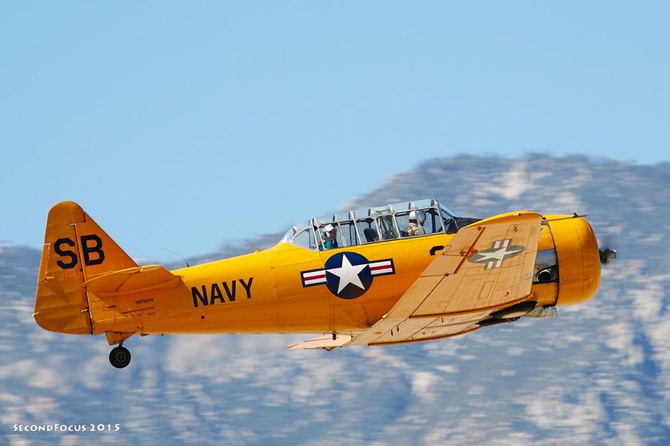 WWII Navy SNJ Trainer