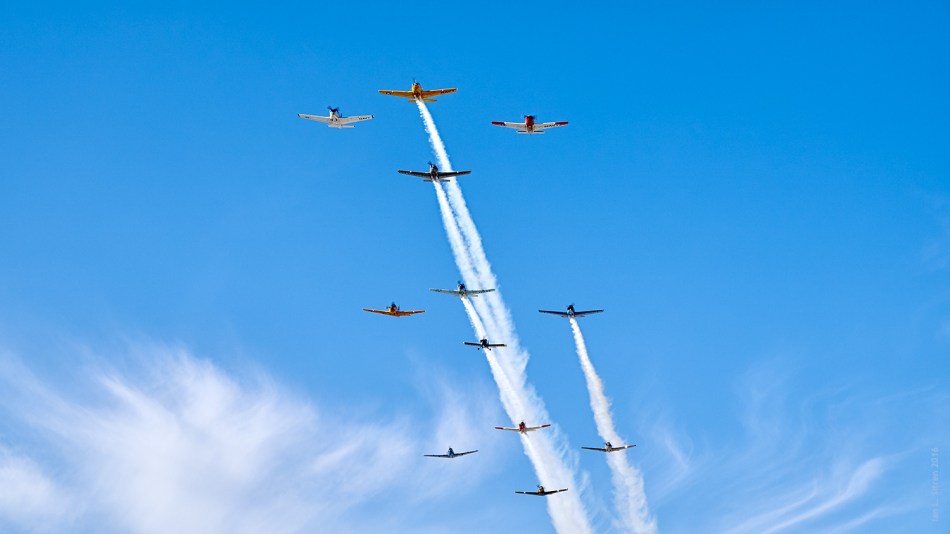 T-34 Formation Flying