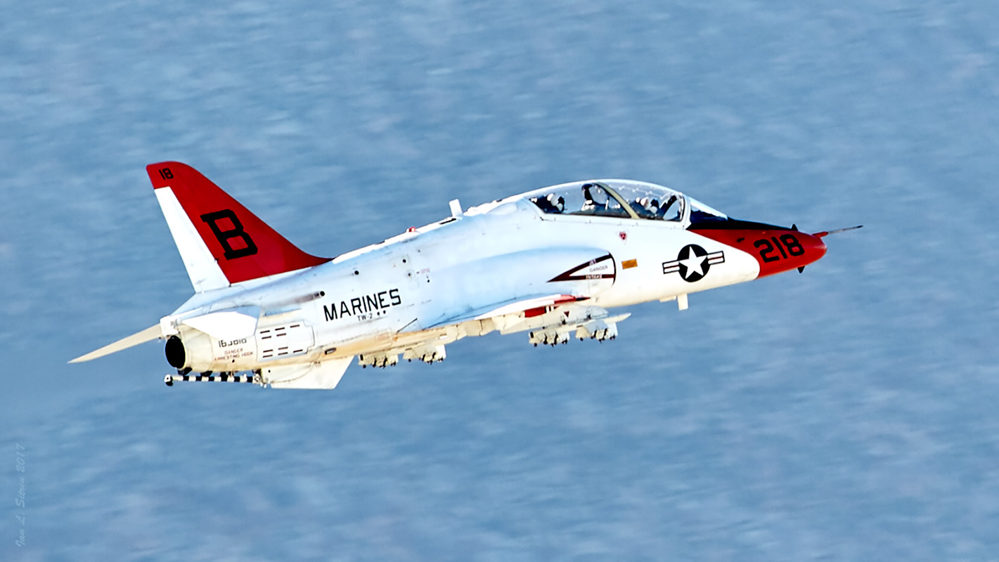 USMC T-45 Leaving Palm Springs