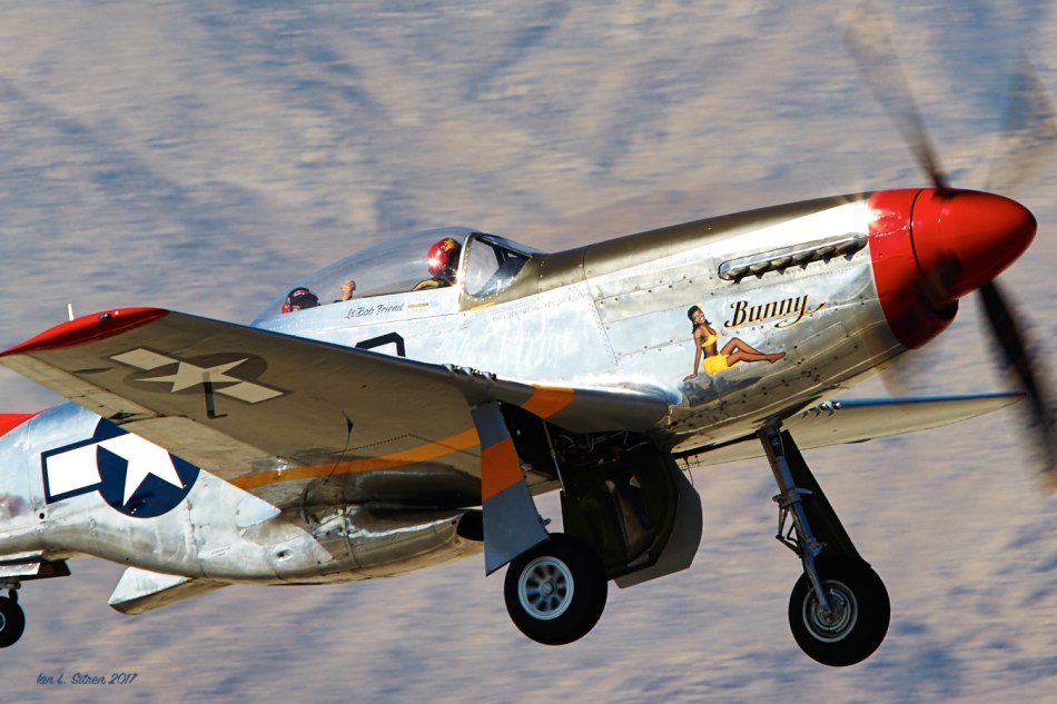 Lt. Col. Bob Friend and P-51 Bunny