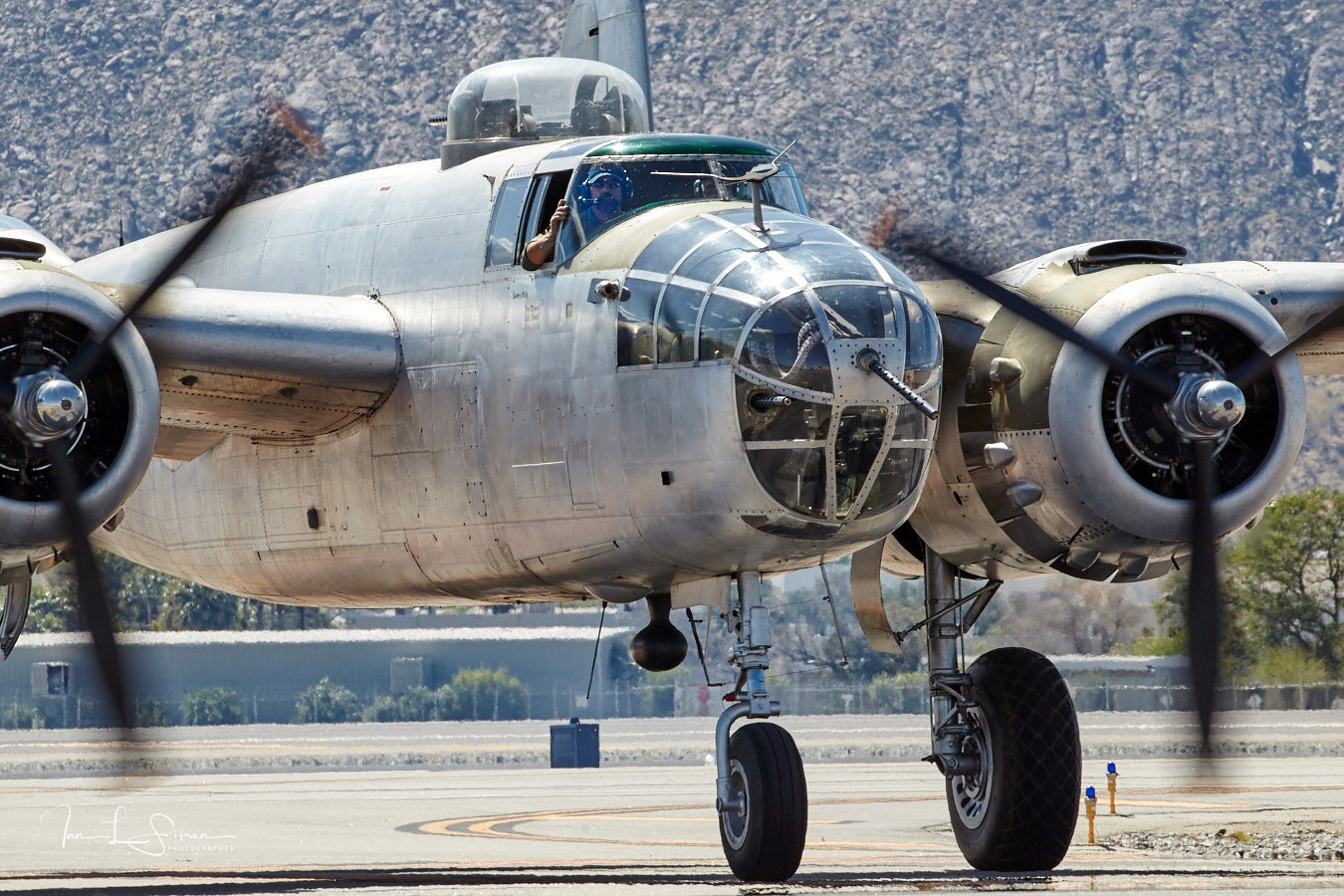 B-25 In Palm Springs