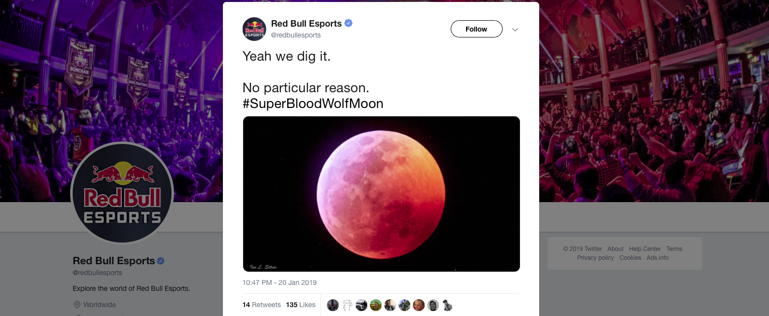 red bull twitter eclipse