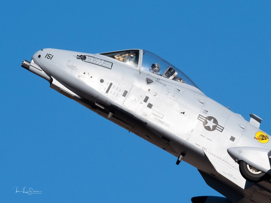 A-10 Thunderbolt At Hangar 24 Airshow