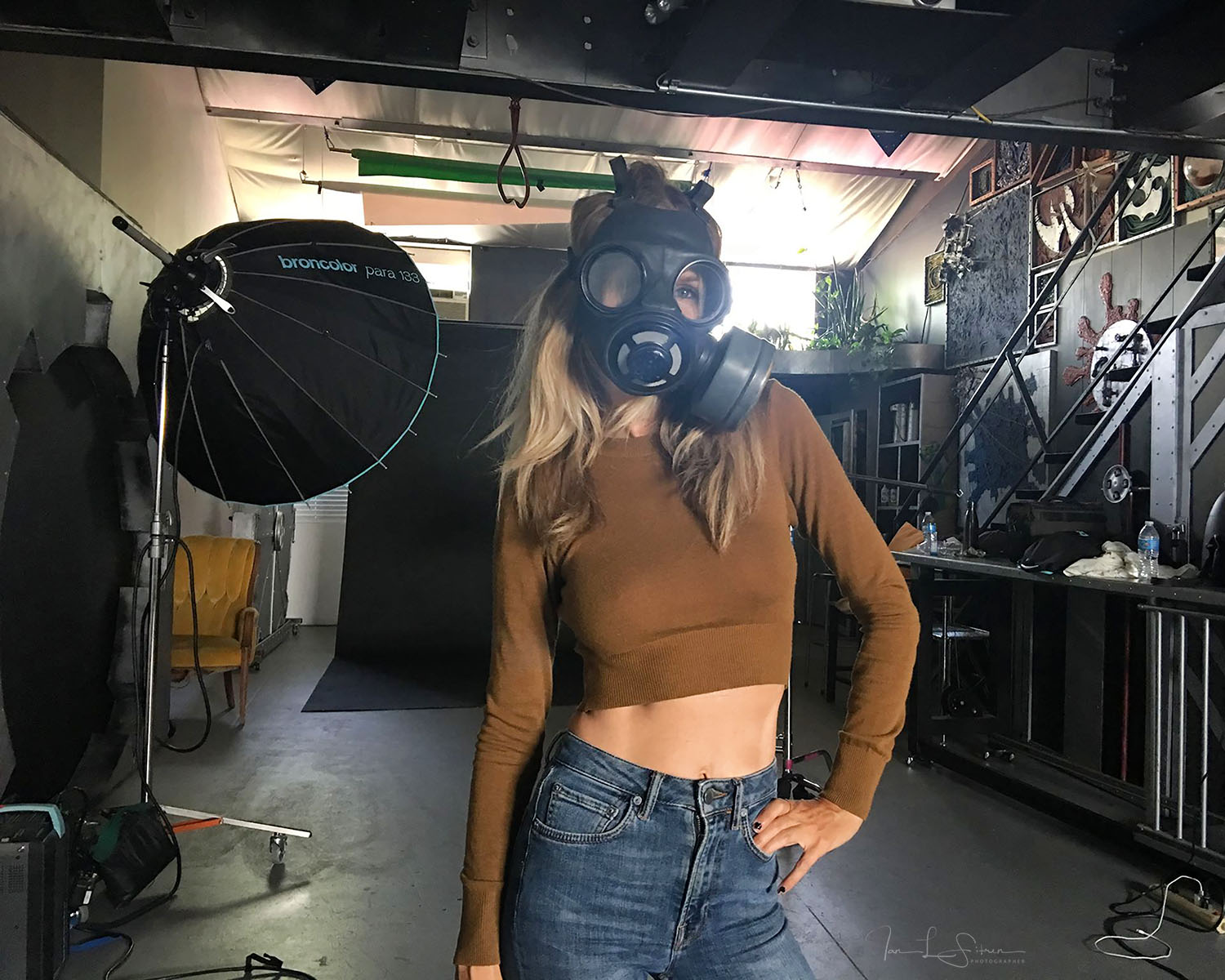 Gas Mask Photo Shoot