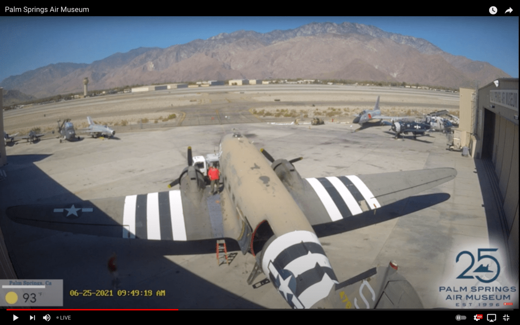 Fueling a C-47