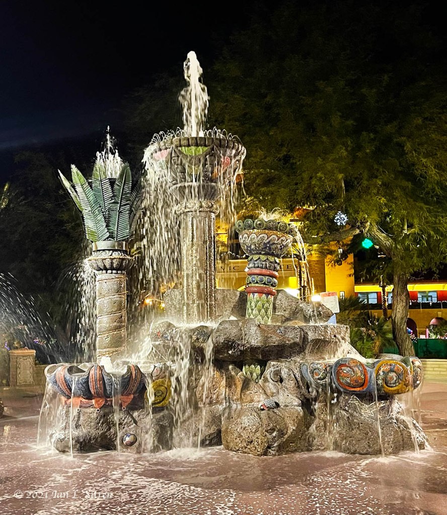 The Fountain Of Life at the Civic Center in Cathedral City CA